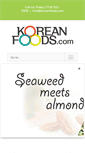Mobile Screenshot of koreanfoods.com